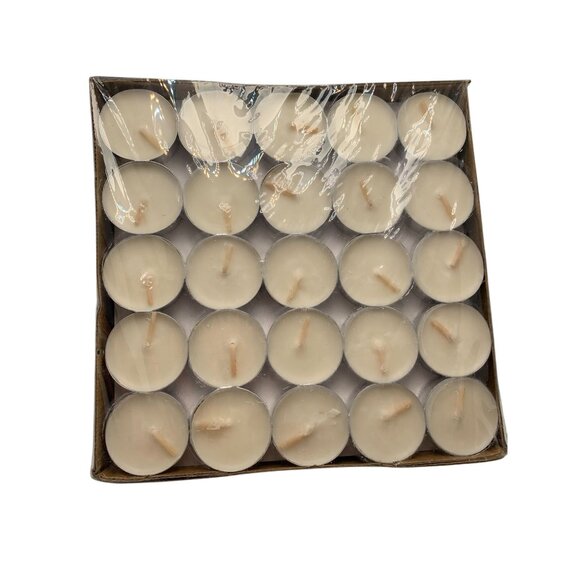 Amari 100-Pack White Tea Light Candles - Picture 1 of 2